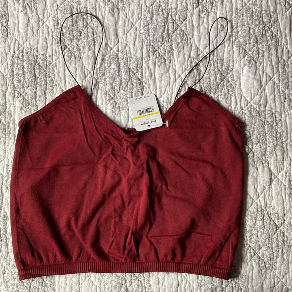 Free People tank top/bralette/camisole